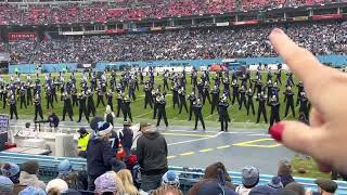 Nolensville High School Marching band halftime show at the Titan’s game [upl. by Dimitri]