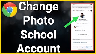 How To Change Google Profile Picture  School Account [upl. by Elleinaj538]