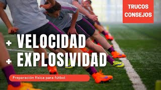 7 EJERCICIOS de VELOCIDAD  PLIOMETRÍA  EXPLOSIVIDAD para fútbol Álvaro Molinos [upl. by Modestine314]