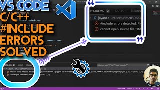 Include Path Error in VS Code  100 Fixed [upl. by Aicirtel]