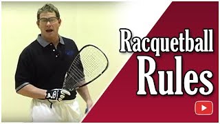 Racquetball Rules and Regulations featuring Marty Hogan [upl. by Annovahs]