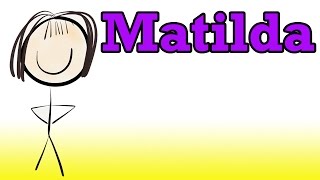 Matilda by Roald Dahl Book Summary  Minute Book Report [upl. by Sapowith]