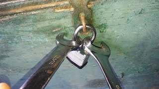 How To Break A Padlock  Fastest Easiest Way [upl. by Jauch]