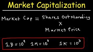 Market Capitalization of Stocks [upl. by Esmond]