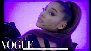 How Ariana Grande Made Her Vogue Cover Video  Vogue [upl. by Nimzaj576]