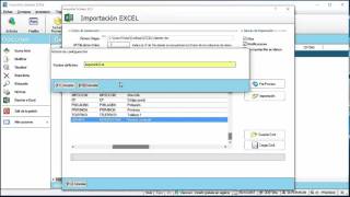 Importación Excel desde Visionwin Nuevo [upl. by Nawrocki]
