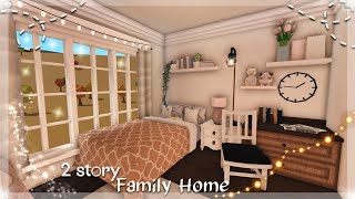 BLOXBURG Realistic 2Story Family Home  Roblox  bloxburg house build [upl. by Godwin]