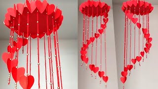 DIY Valentines Day Crafts Idea I Wall Hanging Crafts Idea I Room Decoration Idea I Our Sweet Mom [upl. by Giuliana]