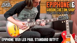 Revisiting Epiphones 1959 Les Paul Outfit  How Does it Compare to Gibson [upl. by Ottinger594]