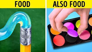 Genius School Hacks Easy Crafts and Fantastic Ways to Sneak Food Youll Want to Try 😋🍫 [upl. by Zitah597]