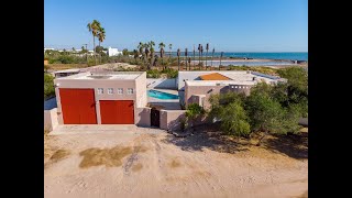 Nice home for sale on the beach La Paz BCS [upl. by Froma]