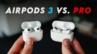 AirPods 3 vs AirPods Pro  Welche kaufen Empfehlung [upl. by Puttergill]