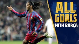 FULL MATCH Real Madrid 0  3 Barça 2005 RELIVE RONALDINHO’S GREATEST GAME AT FC BARCELONA [upl. by Ehr]