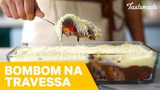 BOMBOM DE MORANGO NA TRAVESSA  Melhores Receitas Tastemade [upl. by Danit]