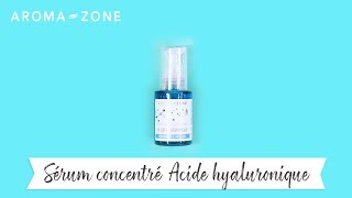 SÉRUM CONCENTRÉ DACIDE HYALURONIQUE [upl. by Ellehsad848]