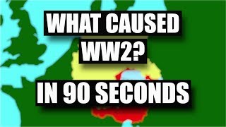 What Caused World War Two in 90 Seconds [upl. by Merv423]