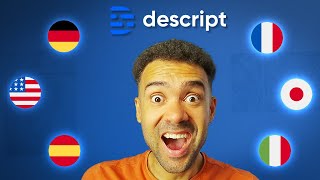 Translate Videos AND Captions Automatically Descript AI Tutorial [upl. by Leibman]