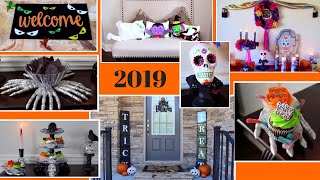 10 AMAZING DIY Halloween Decor Ideas  DIY Dollar Tree Halloween Decor [upl. by Aisak33]