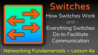 Everything Switches do  Part 1  Networking Fundamentals  Lesson 4 [upl. by Nile]