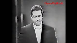 Giuseppe Di Stefano  quotChe Gelida Maninaquot  4111962 Rare Video Improved Sound [upl. by Heater474]