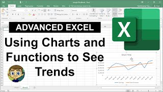 Advanced Excel Using Charts and Functions to See Trends [upl. by Gabler]