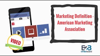 Marketing Definition  American Marketing Association [upl. by Joellyn403]