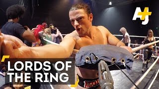 Underground Wrestling Is Extreme And Unreal [upl. by Eleirbag731]