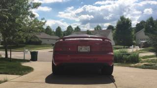 1994 Mustang GT Spintech Pro Street 9000 Exhaust [upl. by Vasileior]