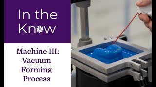 In The Know Machine III Vacuum Forming Process [upl. by Samoht]