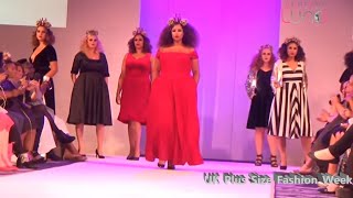 Fashion Week Plus Size  Fashion Show London Paris New York [upl. by Mcclenaghan67]