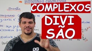 COMPLEXOS DIVISÃO NA FORMA ALGÉBRICA AULA 514 [upl. by Oinotnaocram246]