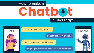 How to create a Chatbot in Javascript [upl. by Ivar]