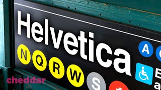 How The NYC Subway Was Saved By A Typeface  Cheddar Explains [upl. by Faydra758]