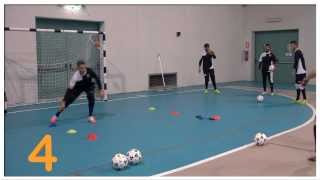 Allenamento dei portieri calcio a 5  pt1 [upl. by Lorilee]