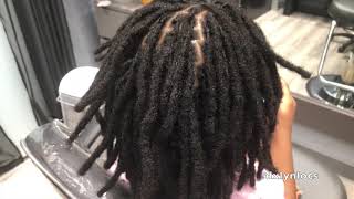 INSTANT LOCS  HOW I DO THEM AND WHAT TO EXPECT  ARE THEY EXTENSIONS [upl. by Adlin]