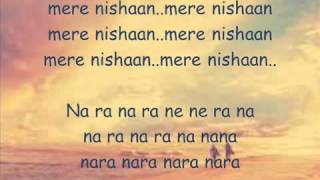 Darshan Raval Mere Nishaan LYRICS badtameez dil title song YouTube [upl. by Alrep]