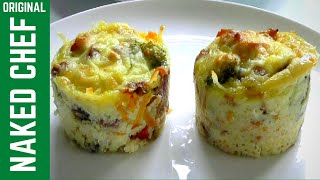 How to make EGG MUFFINS  Breakfast recipe  Omelette [upl. by Yenattirb]