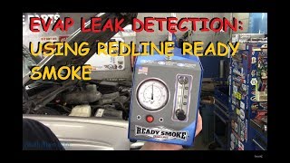 EVAP Leak Checking  Using A Redline Ready Smoke [upl. by Notsgnal]