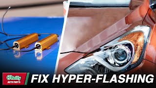 How To Fix Hyperflashing LED Turn Signals Load Resistor Installation [upl. by Zeph]