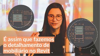 É ASSIM que fazemos o DETALHAMENTO de MOBILIÁRIO no Revit [upl. by Sumner]