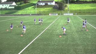 Gaelic Football handpass drill 10 [upl. by Hanus]