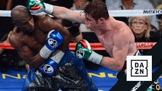 HIGHLIGHTS  Floyd Mayweather vs Canelo Alvarez [upl. by Adnauqal485]