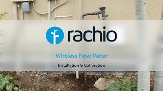 Aboveground Installation amp Calibration — Rachio Wireless Flow Meter [upl. by Dilaw757]