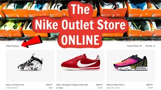 The Nike Outlet Store is ONLINE [upl. by Marinna]