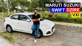 2022 Maruti Suzuki Swift Dzire VXI Walkaround  Car Quest [upl. by Madalyn300]