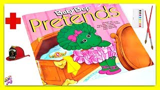 BARNEY quotBABY BOP PRETENDSquot  Read Aloud  Storybook for kids children [upl. by Ibbed]