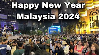 Walking Tour Of KLCC From 2023 To 2024INSANE Crowd🤯Kuala Lumpur Malaysia 🇲🇾 Happy New Year 2024 [upl. by Nylek]