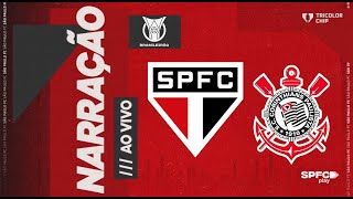 BRASILEIRÃO SÃO PAULO X CORINTHIANS  SPFC PLAY [upl. by Lennon]