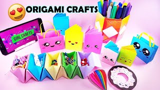 10 COOL PAPER CRAFTS YOU SHOULD TRY TO DO in Quarantine AT HOME  Origami Hacks [upl. by Nesyt228]