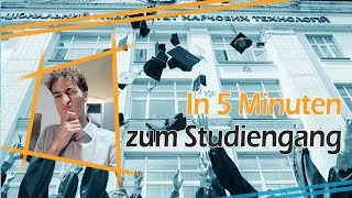 Richtigen Studiengang finden In 5 Minuten zur perfekten Wahl [upl. by Aitital680]